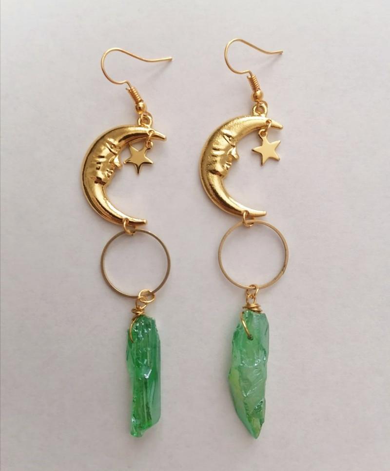 AQ-2019-金色耳环