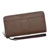 Cartera larga para hombre de negocios, cartera multi-tarjeta para teléfono, suministro transfronterizo, venta al por mayor, cremallera