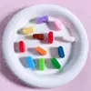 Cuentas de Letras Individuales, Accesorios de Cuentas de Letras Acrílicas con Agujero Grande, Pulsera Hecha a Mano para DIY, Decoración de Cadena para Teléfono Móvil