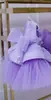 Vestido Morado con Tutú de Lentejuelas para Niñas de Aliexpress, Vestido de Princesa para Fiesta de Cumpleaños de Niñas, Vestido para Bebé de un Año