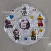 Globos para fiesta de cumpleaños de Hello Kitty, decoraciones de lazo de gato de dibujos animados, decoraciones de bolas de burbujas para fiestas de cumpleaños
