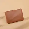 Porta-moedas Feminino Portátil Mini Bolsa Zíper Pequena Carteira Batom Chave Moeda Bolsa de Cosméticos Porta-Cartões