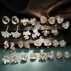 Ajustes para Aretes de Perla con Aguja de Plata S925, Dulces y Elegantes de Gama Alta, Recubrimiento Fino de Aceite Blanco, Accesorios para Aretes DIY al por Mayor