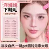 Muñeca Niña Pez Pestañas Inferiores Gran Capacidad Cerdas Suaves Segmentadas Perezosas Maquillador Pestañas Postizas Fábrica Pingdu Mayorista