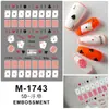 Estilo Japonés Popular Lindo Infantil Graffiti Pegatinas para Uñas ins Dibujos Animados Cachorro Gato Cereza Lazo Pegatinas para Uñas