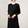 Miyake Otoño e Invierno 2024 Nuevo Cárdigan Chaqueta Versátil Plisada Engrosada Moda Reductora de Edad Chaqueta de Traje Versátil para Mujer