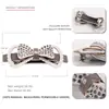 Pinza para coleta de lazo hueco tridimensional de ácido acético de Francia, 8 cm, pinza de resorte, pinza superior, venta al por mayor