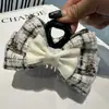 Nuevo Pasador de Pelo con Lazo Coreano Elegante Lindo Pinza para el Cabello Tocado Elegante Pinza para el Cabello Popular en Internet Accesorios para el Cabello Venta al por Mayor