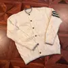 Design Retro Americano Simples Temperamento Alta Qualidade Textura Tricô Cardigan Unissex Roupa de Casal Outerwear Abotoado Toque de Luxo