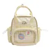 2025 Nueva Elegante Bolsa Ita Estilo Japonés Mochila Estilo Ins para Mujer, Mochila Pequeña para Viajes, Bolso de Hombro Multifuncional para Mujer