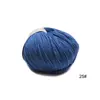 Hilo al por mayor, Hilo de algodón colorido, Hilo para muñecas de ganchillo hechas a mano, Hilo para ganchillo, Hilo de tejer DIY para suéteres, gorros y bufandas