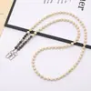 Bolsa Transversal Criativa Nova com Contas de Madeira e Pedra Natural Corrente Pendurada Acessórios de Pendurar Corrente de Reposição Chaveiro Pingente Cordão para Celular