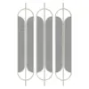 Parede Divisória de Tela de Vidro Ultra Transparente para Sala de Estar, Entrada Simples Moderna, Banheiro, Sala de Jantar, Banheiro