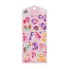 Pegatinas de fieltro My Little Pony con licencia oficial para niños y niñas, Pegatinas de dibujos animados para decoración de juguetes hechas a mano