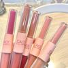 Cace Brillo Labial Doble Cara Divertido Lodo Labial Mate Lipstick Espejo Fácil de Colorear Asequible Versátil Fabricante de Labiales para Mujer Venta al por Mayor