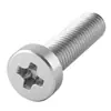 Tornillos de Acero Inoxidable 304 Cabeza Cilíndrica Phillips Cabeza Baja Phillips Tornillos de Cabeza Corta m2.5m3m4m5m6