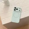 Funda Magnética de Succión de Color Sólido para Apple 18 Pro Max, iPhone 16, Anticaídas, Adecuada para 17, Estilo Ins Simple, Personalizada