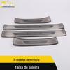 Adequado para 19 modelos de barra de soleira de colarinho, barra brilhante, para-choque de porta-malas, pedal de boas-vindas, acessórios de remendo