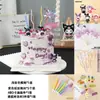 Decorações de bolo Sanrio Kuromi da moda, My Melody, Cinnamoroll e Hello Kitty toppers para bolos de aniversário e confeitaria