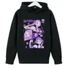 Sudadera de Terciopelo con Estampado de Grupo Kpop Witch Hunter para Niños, Moda Casual Otoño e Invierno para Niños y Niñas