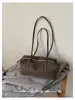Bolso de Hombro Único de Gamuza Retro para Mujer 2026 Otoño Nuevo Bolso de Mano Simple Ligero para el Trabajo Bolso de Axila