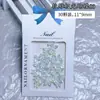 Acessórios de Nail Art Borboleta Coloridos da Moda Decorações de Unha Borboleta 3D Pequenas Acessórios de Strass para Unha Estilos Mistos