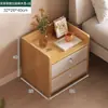 Mesa de Cabeceira Simples Pequena Armário de Armazenamento Simples Moderno para Quarto de Aluguel Armário de Armazenamento Mini Doméstico Armário de Cabeceira de Quarto