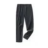 Pantalones Casuales de Hilo de Hielo Transpirable para Hombre, Rectos Holgados con Cordón, Delgados de Secado Rápido, Caída Elegante, Tendencia 2026