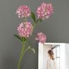 Flor Artificial Plástico Hortensia Bola de Nieve Color Morandi Hogar Sala Modelo Diseño de Boda Decoración Venta al por Mayor