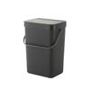 Cubo de Basura de Pared Cubo de Desinfección Baño Amazon Hogar Plástico Bolsa Cubo de Almacenamiento con Tapa