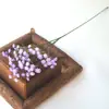 Flor Artificial Gipsofila High-End Flor Falsa Única PU Flor de Cola Macia Buquê de Casamento Buquê com Toque Real Ornaments Atacado
