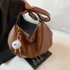 Bolso de Axila Simple y de Moda Estilo Coreano para Mujer 2025 Nuevo Bolso Estilo Coreano Estilo Extranjero Bolso de Hombro Casual para Viajes
