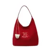 Bolso de Hombro para Mujer Estilo Perezoso Coreano de Nicho para el Verano 2025 Gran Capacidad Simple Casual Versátil