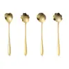Cuchara de Flor de Cerezo de Acero Inoxidable Transfronteriza, Cuchara Mezcladora para Taza de Mango Largo, Cuchara de Café de Alto Valor, Cuchara Nido de Pájaro, Cuchara Souvenir