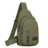 Riñonera de lona transfronteriza nueva para hombre, bolsa de pecho para hombre, mochila de moda para hombre, bolso de hombro, bolsa cruzada deportiva multifuncional