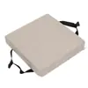 Taburete Cuadrado Taburete de Plástico Cojín para Taburete Cojín Cuadrado para Silla de Fábrica de Ropa Cojín Espeso de Esponja para Niños Cojín Transpirable para Glúteos Vela Excelente