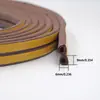 Puertas y Ventanas Puertas y Ventanas de Madera para Interiores Tira de Sellado Anti-colisión Aislante de Sonido A prueba de Viento Conservación del Calor Puerta Corredera de Armario Tira de Goma a Prueba de Polvo Tipo Autoadhesivo