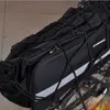 Cubierta de red para cuadro trasero de bicicleta cubierta de equipaje de bicicleta banda elástica Bolsillo de red elástica para equipaje red para casco 120g
