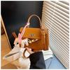 Bolso Kelly con Patrón de Cocodrilo Transfronterizo 2026 Bolso de Mano de Lujo Ligero de Gama Alta Moda Europea y Americana Bolso Cruzado Versátil para Mujer