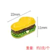 Miniatura de Juguete de Comida Set Pegamento de Crema Resina Postre Caramelo Adornos Lindos Accesorios DIY Juguetes para Casa de Muñecas