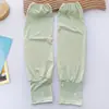 Mangas de Hielo Fresco para Protección Solar para Mujeres y Hombres, Mangas de Seda de Hielo, Guantes Delgados con Protección UV para Conducir y Ciclismo, Protección para Codos