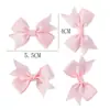 Ventas Directas de Fábrica Ropa con Lazo de Cola de Golondrina Acanalado Europeo y Americano Zapatos y Calcetines de Color Liso Hechos a Mano para DIY Caja de Regalo Accesorios para el Cabello Accesorios