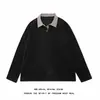 Sudadera Nueva de Otoño 2026 para Hombre Talla Grande, Corte Holgado, Falso Dos Piezas, Camiseta de Manga Larga con Cuello Polo a Cuadros de Color Contrastante, Top para Hombre