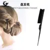 Herramientas de peinado para el cabello traje de teñir peine salón de belleza doméstico cepillo para cejas peine para el cabello peine de cola puntiaguda para separar juego de tres piezas