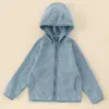 Chaqueta de Otoño e Invierno para Niños Medianos y Grandes, Sudadera con Cremallera, Abrigo Cálido Casual para Niños y Niñas, Sudadera con Capucha de Lana Polar