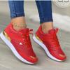 Nuevas Zapatillas de Talla Grande para Otoño e Invierno, con Cordones, Cuadros, Suela Gruesa, Transfronterizas, Zapatos de Exportación 2025