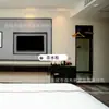 Móveis de Hotel Jingtu Quarto Padrão Conjunto Completo Apartamento Moderno Pousada Quarto de Hóspedes Lençóis de Cama Cama de Casal Baú de Cama Reforma de Hotel