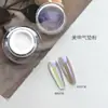 Celebridad de Internet Venta Caliente Arte de Uñas Rosa Neón Resaltador Polvo de Luna Espejo Mágico Polvo de Espejo Polvo de Sirena Aurora Transparente Brillo para Uñas