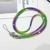 Venda Quente Transfronteiriça 0,6m Corrente Longa para Celular Totalmente Cravejada com Strass Brilhantes, Sensação de Alto Padrão, Corrente de Ombro Único Transversal