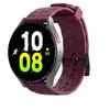 Adequado para Samsung Watch7 6 5 Huawei Watch Gt Padrão de Futebol 20/22mm Cor Única Pulseira Universal de Silicone